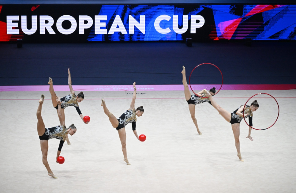 Azərbaycanın qrup hərəkətləri komandası Avropa Kubokunda qızıl medal qazanıb<font color=red> - FOTOLAR</font>