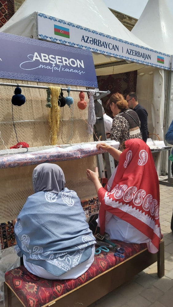 Bakıda Beynəlxalq Xalça Festivalı keçirilir<font color=red> - FOTOLAR</font>
