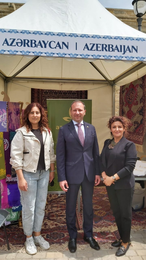 Beynəlxalq Xalça Festivalında Naxçıvan xalçaları nümayiş olunur<font color=red> - FOTOLAR</font>