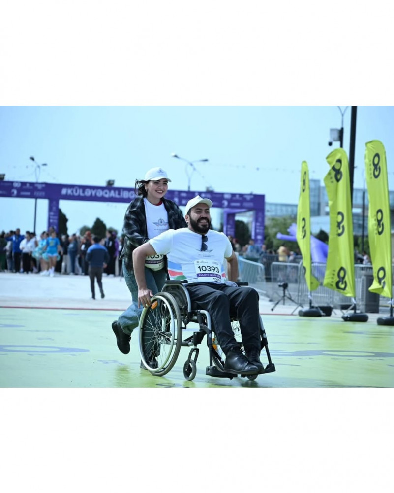 Əmrah Nağıyev Bakı Marafonunda 6-cı oldu, rekordunu yenilədi<font color=red> - FOTOLAR</font>