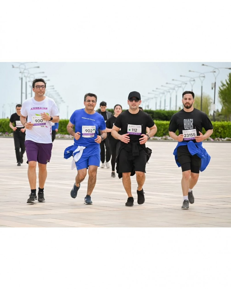 Əmrah Nağıyev Bakı Marafonunda 6-cı oldu, rekordunu yenilədi<font color=red> - FOTOLAR</font>