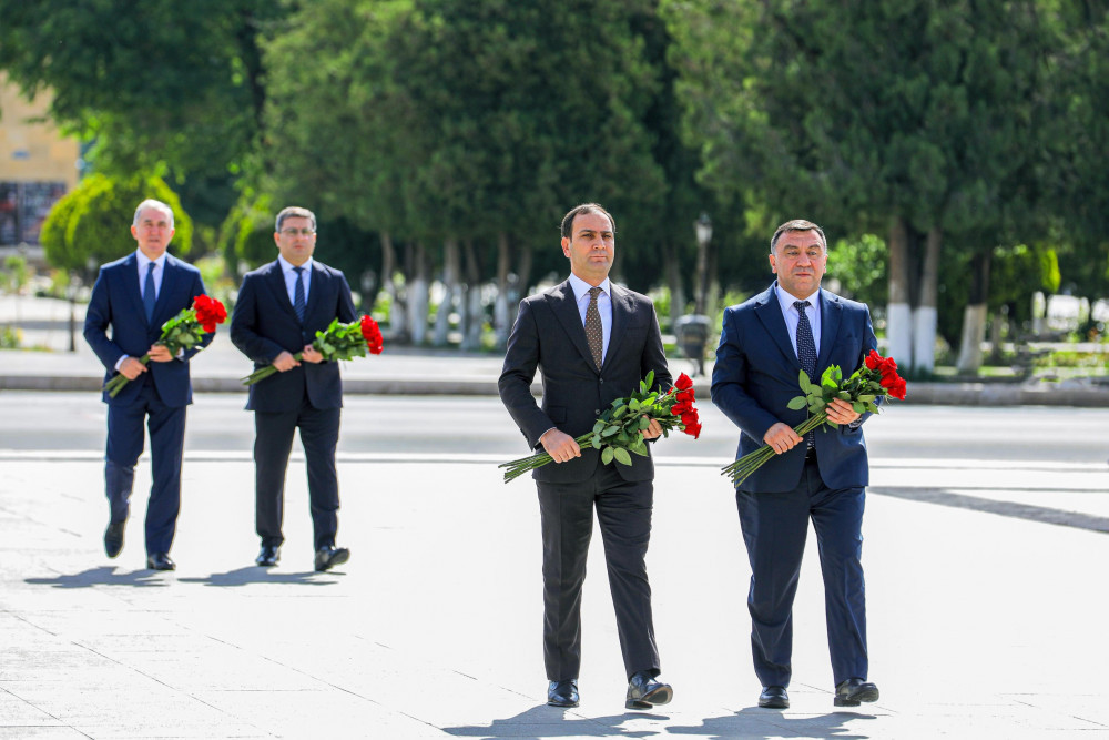 Azərbaycan Respublikası iqtisadiyyat nazirinin müavini Naxçıvana səfər edib<font color=red> - FOTOLAR</font>