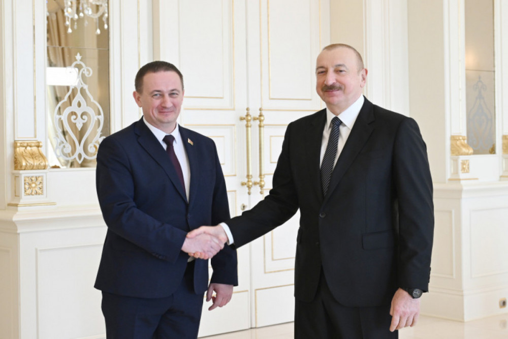 Azərbaycan Prezidenti İlham Əliyev Belarusun Baş nazirini qəbul edib<font color='red'> - YENİLƏNİB</font><font color=red> - FOTOLAR</font>
