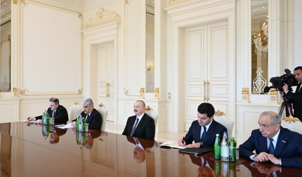 Azərbaycan Prezidenti İlham Əliyev Belarusun Baş nazirini qəbul edib<font color='red'> - YENİLƏNİB</font><font color=red> - FOTOLAR</font>