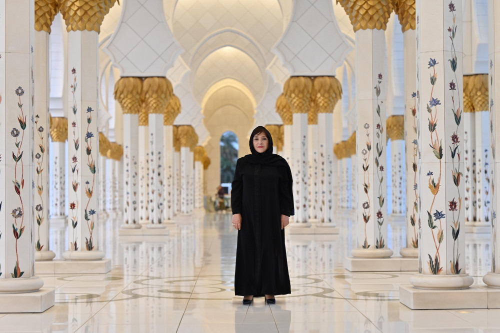 Parlament nümayəndə heyəti Əbu-Dabidə Şeyx Zayed məscid kompleksi ilə tanış olub<font color=red> - FOTOLAR</font>