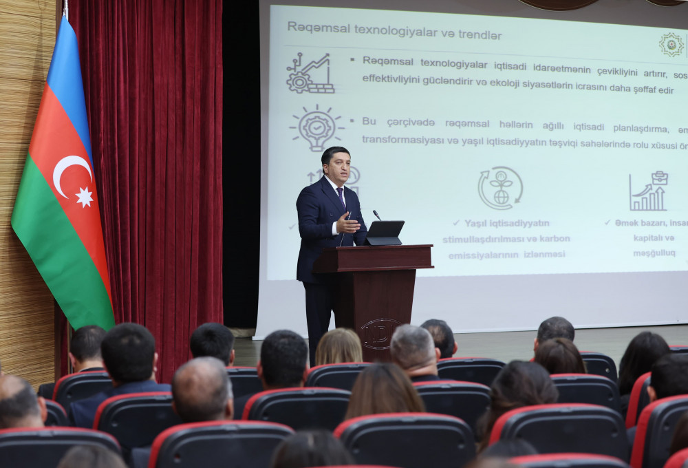 Naxçıvanda “İqtisadi inkişaf suverenliyin əsasıdır” mövzusunda elmi-praktik konfrans keçirilib <font color=red> - FOTOLAR</font>