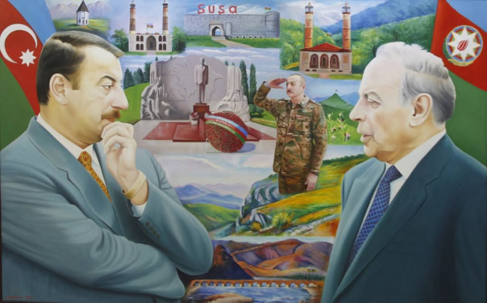 Naxçıvanda “Əbədiyaşar Lider” adlı sərgi açılıb<font color=red> - FOTOLAR</font>