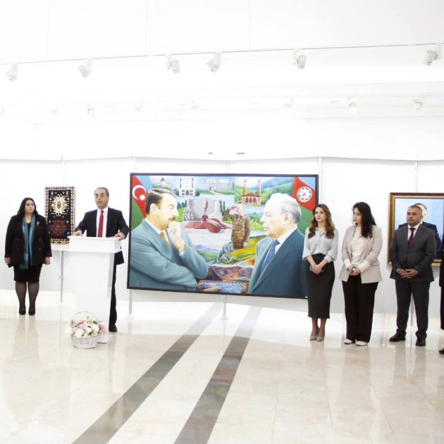 Naxçıvanda “Əbədiyaşar Lider” adlı sərgi açılıb<font color=red> - FOTOLAR</font>