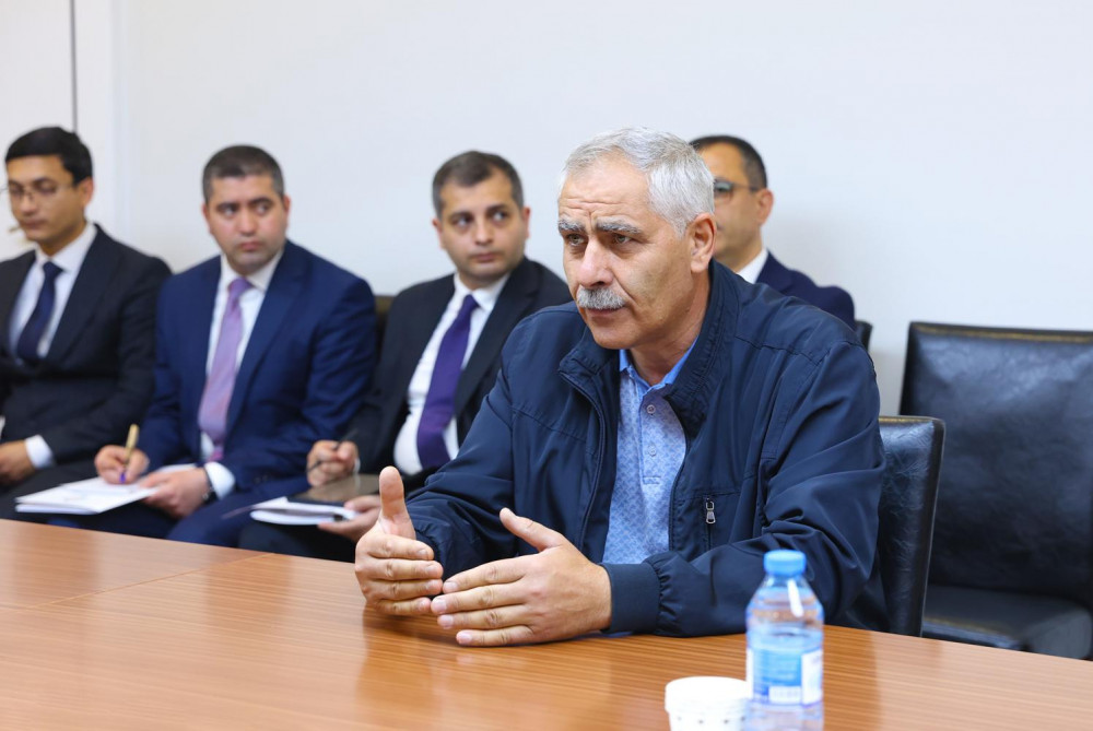 İqtisadiyyat nazirinin müavini Naxçıvanda vətəndaşları qəbul edib<font color=red> - FOTOLAR</font>