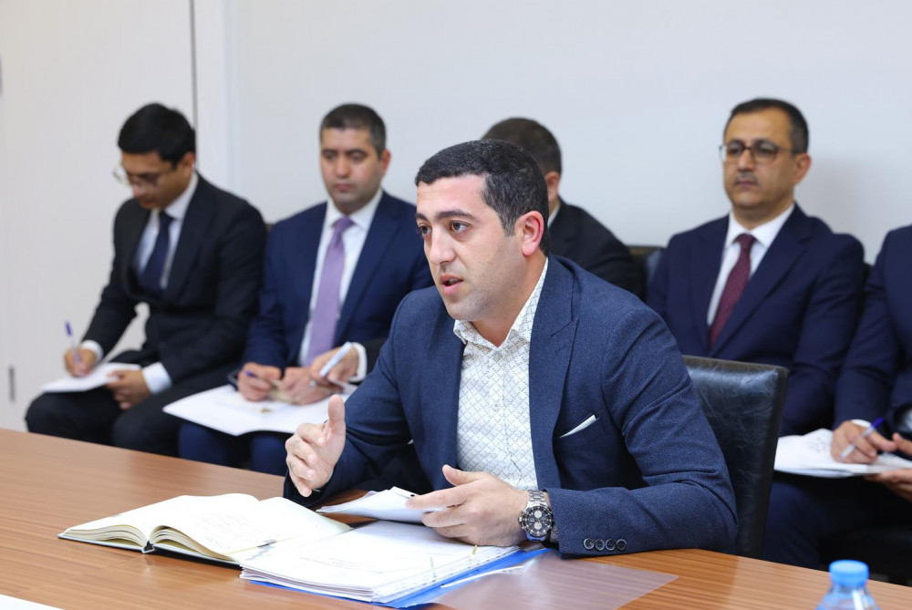 İqtisadiyyat nazirinin müavini Naxçıvanda vətəndaşları qəbul edib<font color=red> - FOTOLAR</font>