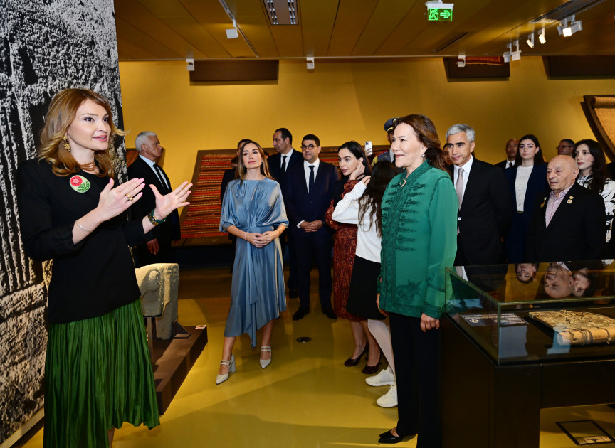 Azərbaycan Milli Xalça Muzeyində “Rabat xalça sənəti” immersiv sərgisi açılıb<font color=red> - FOTOLAR</font>