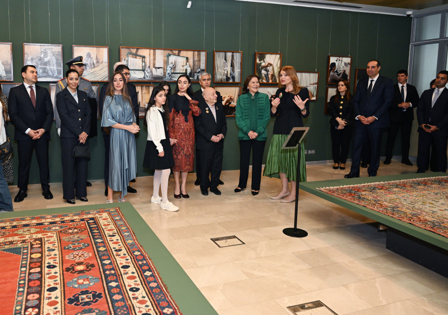 Azərbaycan Milli Xalça Muzeyində “Rabat xalça sənəti” immersiv sərgisi açılıb<font color=red> - FOTOLAR</font>