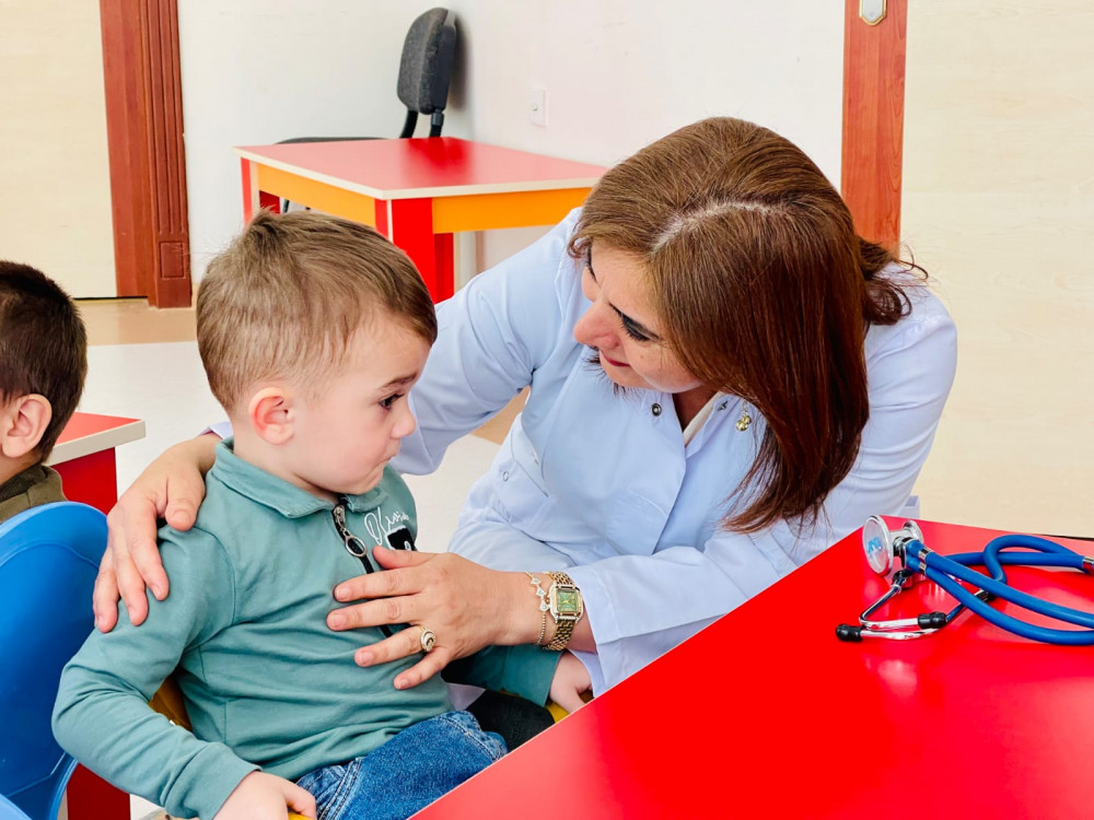 Naxçıvanda bağçalarda D vitamininin paylanması aksiyası uğurla yekunlaşdı<font color=red> - FOTOLAR</font>