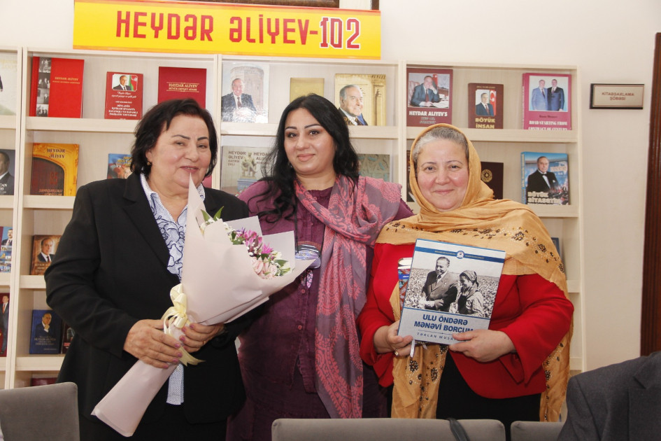 Naxçıvanda Prezident təqaüdçüsü Tərlan Musayevaya həsr edilən kitabların təqdimatı olub<font color=red> - FOTOLAR</font>