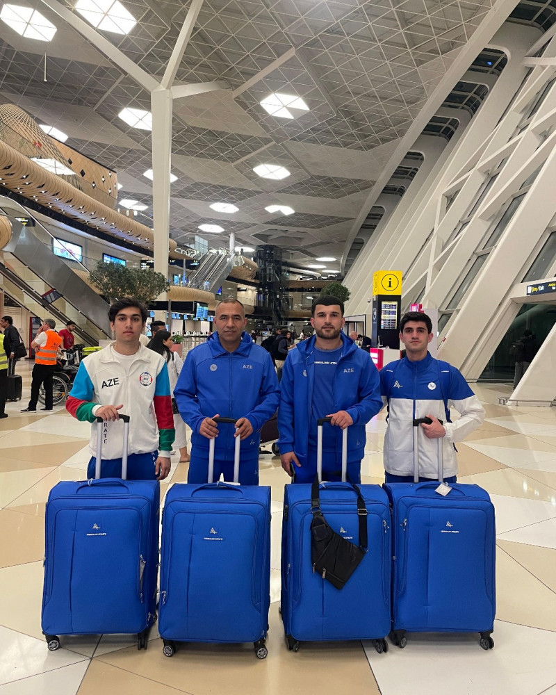 Naxçıvandan iki karateçi dünya çempionatında ölkəmizi təmsil edəcək<font color=red> - FOTOLAR</font>