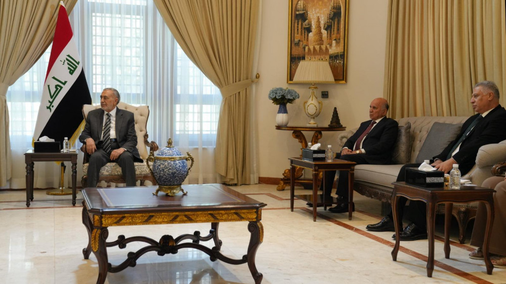 Ceyhun Bayramov Bağdadda İraq Nümayəndələr Şurasının sədri ilə görüşüb<font color=red> - FOTOLAR</font>