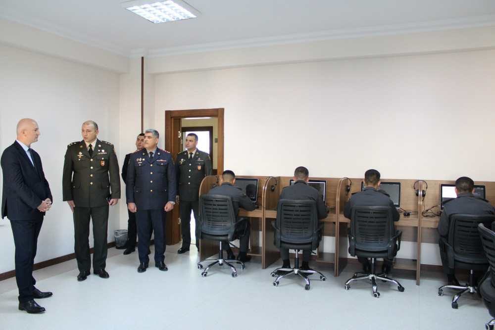 Naxçıvan Hərbi Kollecində Heydər Əliyevin anadan olmasının 102-ci ildönümünə həsr olunmuş tədbir keçirilib <font color=red> - FOTOLAR</font>