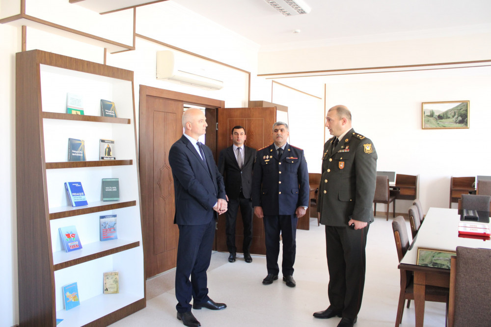 Naxçıvan Hərbi Kollecində Heydər Əliyevin anadan olmasının 102-ci ildönümünə həsr olunmuş tədbir keçirilib <font color=red> - FOTOLAR</font>