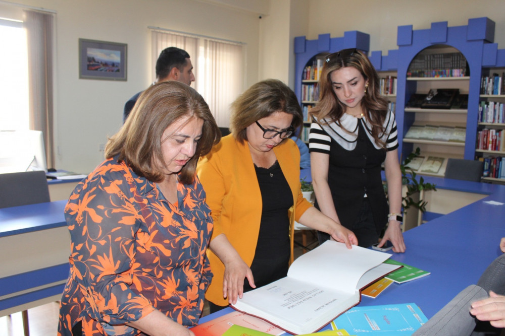 Mədəniyyət müəssisələrinin əməkdaşları Bakı şəhərinə ezam edilib<font color=red> - FOTOLAR</font>