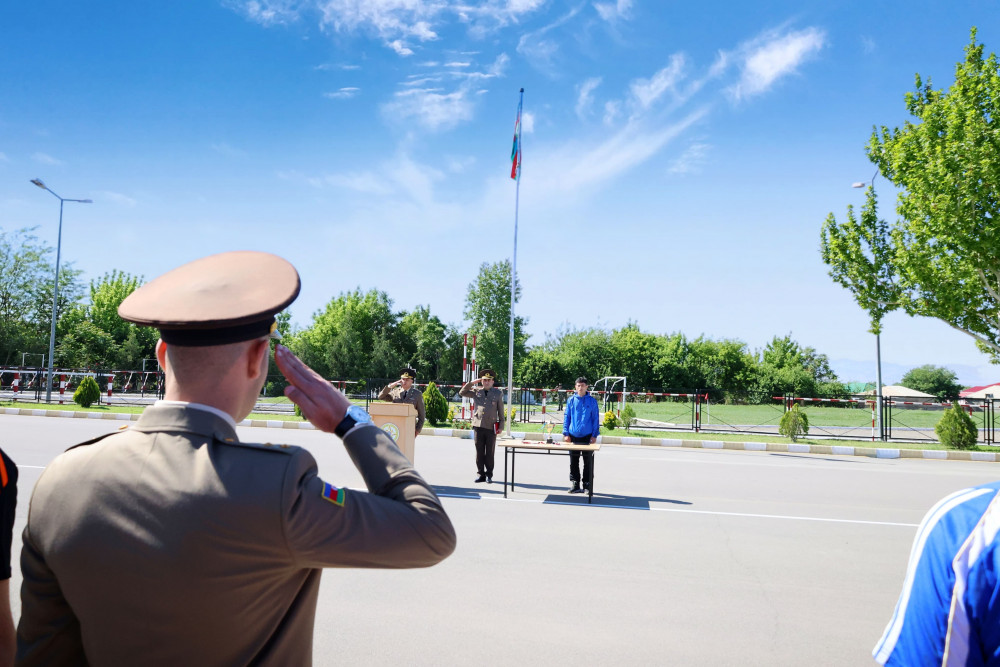 Voleybol yarışının qalibi Xüsusi Riskli Xilasetmə Xidmətinin komandası olub<font color=red> - FOTOLAR</font>