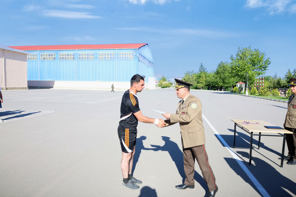 Voleybol yarışının qalibi Xüsusi Riskli Xilasetmə Xidmətinin komandası olub<font color=red> - FOTOLAR</font>