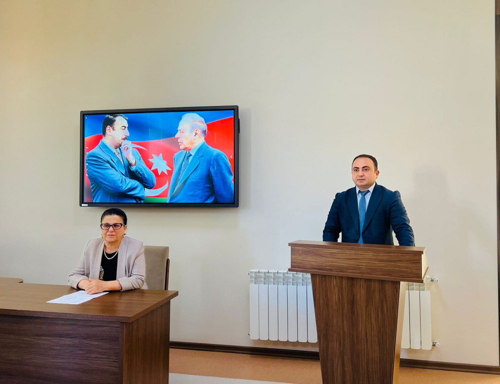 A. Babayev adına Naxçıvan Muxtar Respublika Uşaq Kitabxanasında Azərbaycan xalqının ümummilli lideri Heydər Əliyevin anadan olmasının 102-ci  ildönümü ilə əlaqədar “Heydər Əliyev uşaqların dünyasında” mövzusunda tədbir keçirilib<font color=red> - FOTOLAR</font>