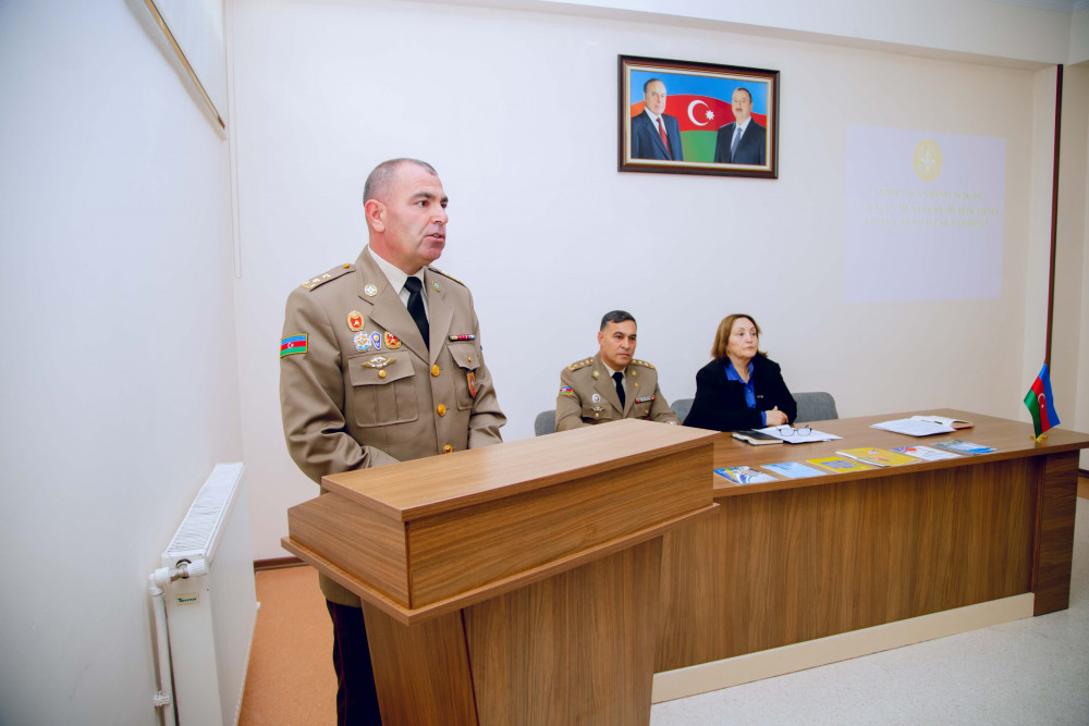 FHN Heydər Əliyev adına tam orta məktəbdə Ümummilli Lider Heydər Əliyevin anadan olmasının 102-ci ildönümünə həsr olunan təlim keçirib<font color=red> - FOTOLAR</font>