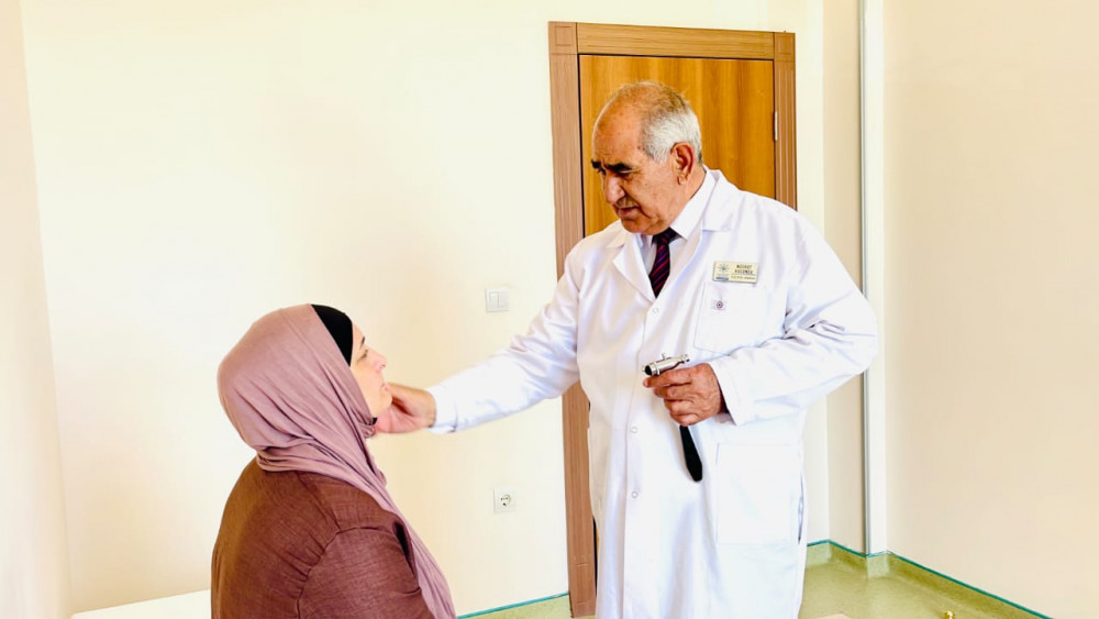 "Ümummilli Lider Heydər Əliyevin Yolu ilə Sağlamlığa Doğru" Tibbi Müayinə Aksiyası Keçirilib<font color=red> - FOTOLAR</font>