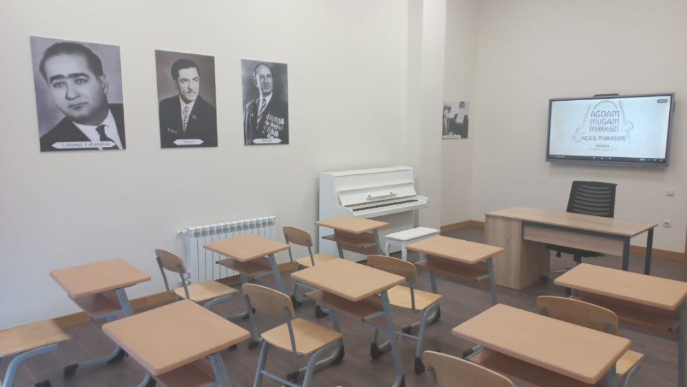 Ağdam Muğam Mərkəzi Qarabağda muğam sənətinin işğaldan əvvəlki şöhrətinin bərpasında mühüm rol oynayacaq<font color=red> - FOTOLAR</font>