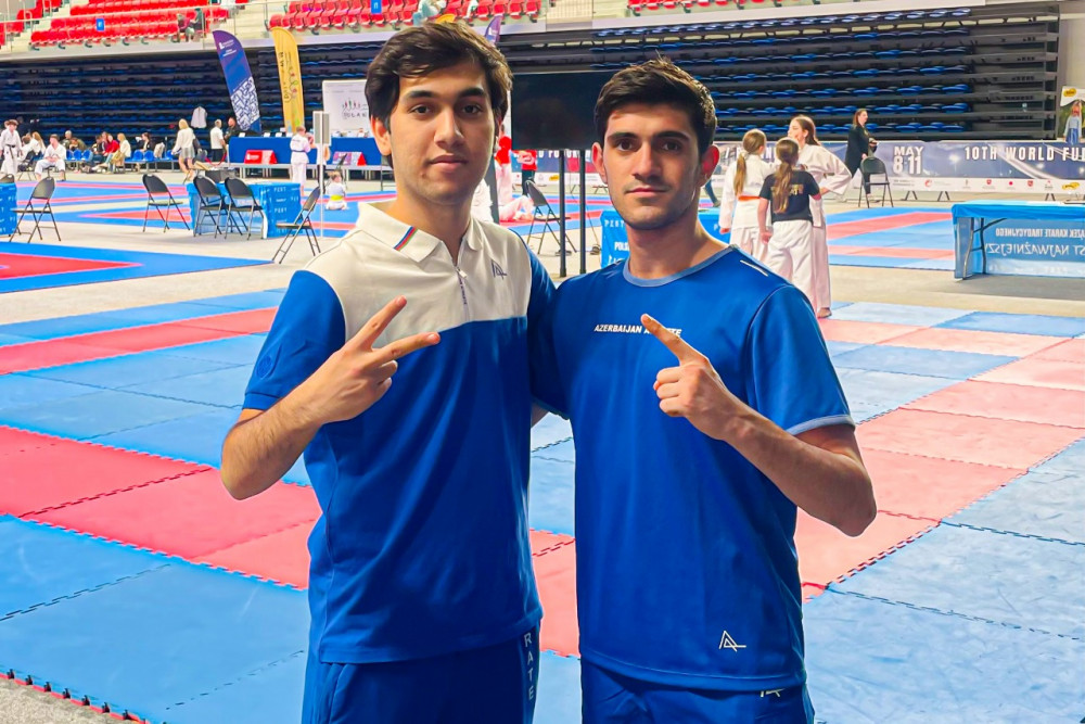 Polşada yüksək nəticə göstərən millimizin üzvləri arasında Naxçıvandan olan karateçilər də var<font color=red> - FOTOLAR</font>