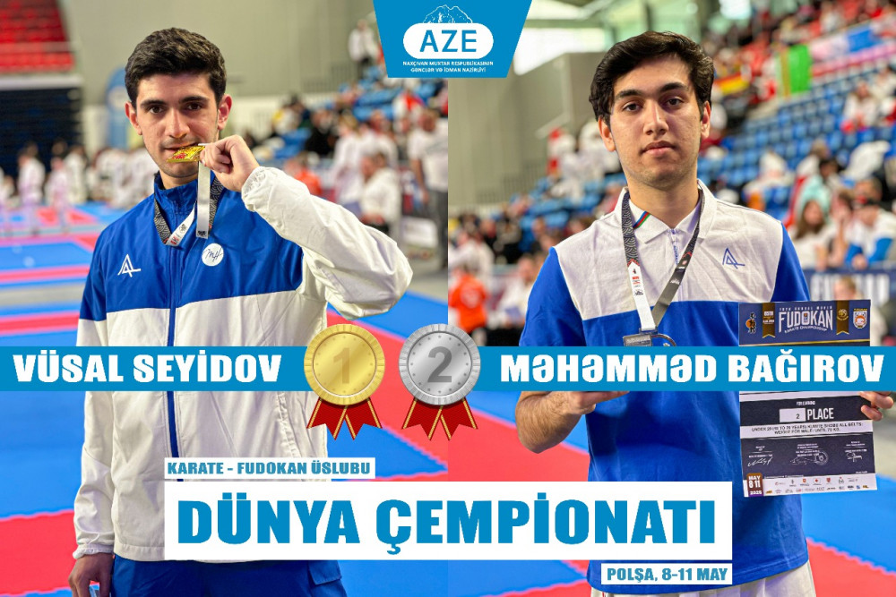 Polşada yüksək nəticə göstərən millimizin üzvləri arasında Naxçıvandan olan karateçilər də var<font color=red> - FOTOLAR</font>