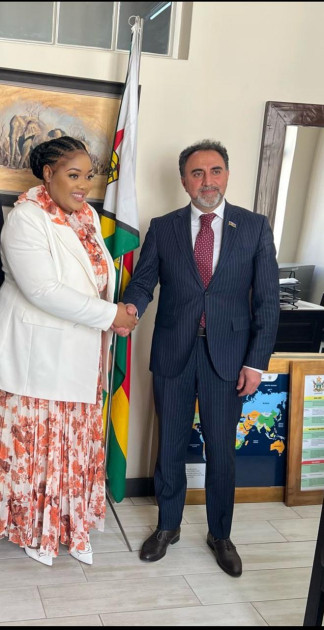 Milli Məclisin deputatları Zimbabveyə səfər ediblər<font color=red> - FOTOLAR</font>