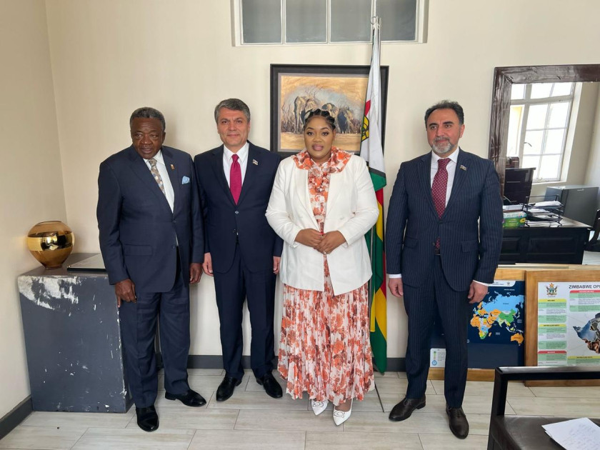 Milli Məclisin deputatları Zimbabveyə səfər ediblər<font color=red> - FOTOLAR</font>