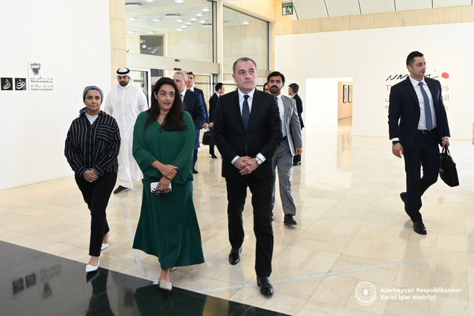 Ceyhun Bayramov Bəhreyn Milli Muzeyi və XİN-in "Əl-Madar" mərkəzini ziyarət edib<font color=red> - FOTOLAR</font>