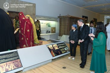 Ceyhun Bayramov Bəhreyn Milli Muzeyi və XİN-in "Əl-Madar" mərkəzini ziyarət edib<font color=red> - FOTOLAR</font>