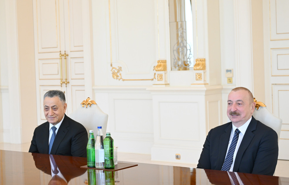 <span style='color:red'>Prezident İlham Əliyev Türkiyə Milli Təhlükəsizlik Şurasının Baş katibini qəbul edib<font color=red> - FOTOLAR</font></span>