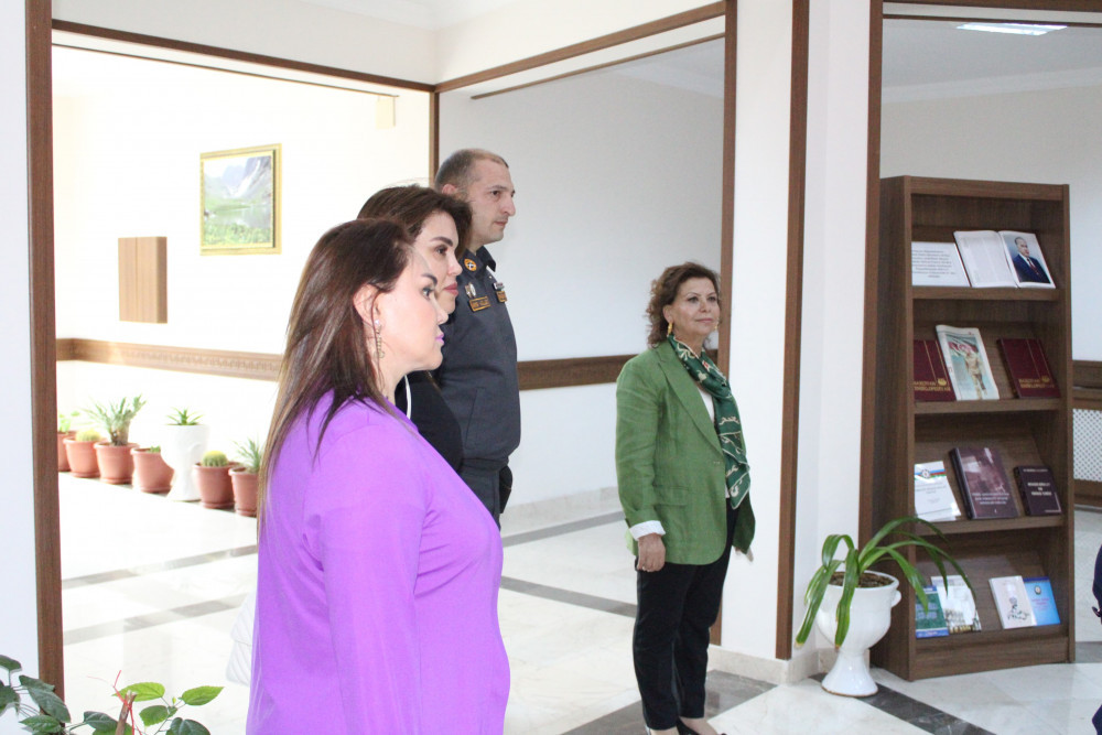 Naxçıvan Hərbi Kollecində “Qərbi Azərbaycana qayıdış ruhumuzda- Mahirə Nağıqızı ilə görüş” keçirilib<font color=red> - FOTOLAR</font>