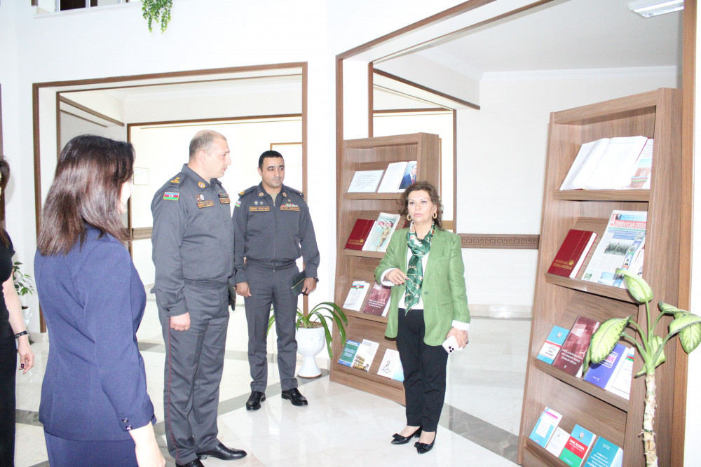 Naxçıvan Hərbi Kollecində “Qərbi Azərbaycana qayıdış ruhumuzda- Mahirə Nağıqızı ilə görüş” keçirilib<font color=red> - FOTOLAR</font>