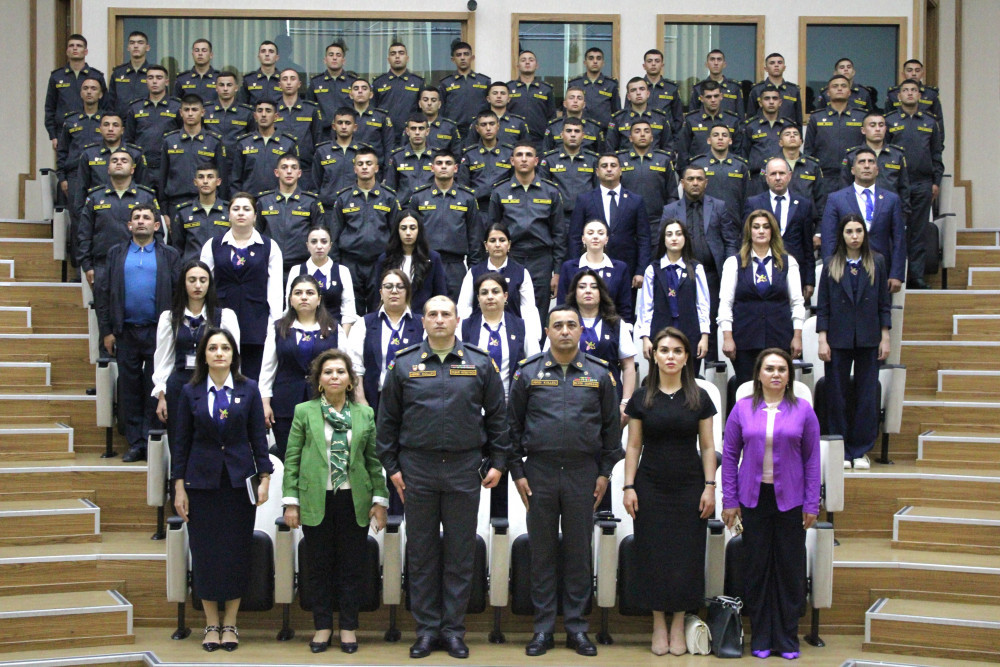 Naxçıvan Hərbi Kollecində “Qərbi Azərbaycana qayıdış ruhumuzda- Mahirə Nağıqızı ilə görüş” keçirilib<font color=red> - FOTOLAR</font>