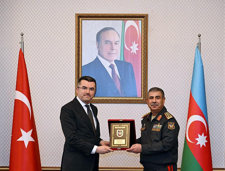 Zakir Həsənov: Azərbaycan-Türkiyə hərbi qulluqçularının birgə təlimlərinin sayı ötən ilə nisbətən artıb<font color=red> - FOTOLAR</font>