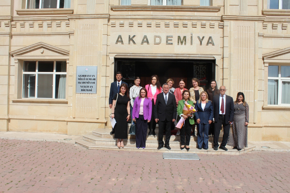 Tanınmış dilçi alim, professor Mahirə Hüseynova AMEA Naxçıvan Bölməsinin qonağı olub<font color=red> - FOTOLAR</font>