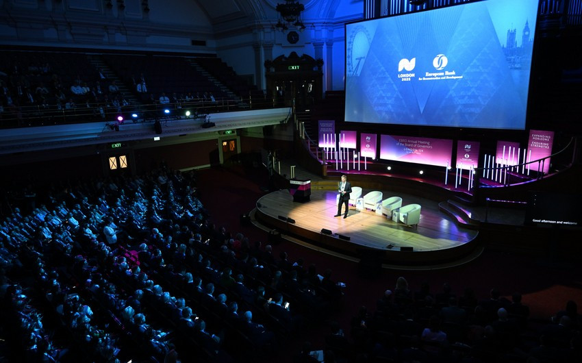 Mikayıl Cabbarov EBRD-nin Müdirlər Şurasının açılış sessiyasında iştirak edib<font color=red> - FOTOLAR</font>