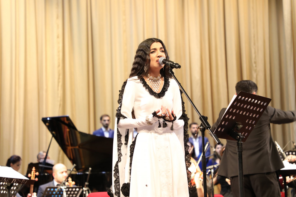 Naxçıvanda incəsənət xadimlərinin yaradıcılıq gecəsi keçirilib<font color=red> - FOTOLAR</font>