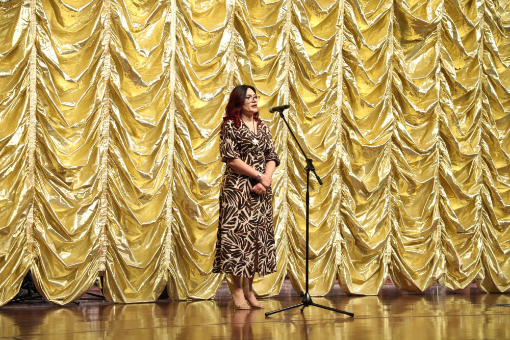 Naxçıvanda incəsənət xadimlərinin yaradıcılıq gecəsi keçirilib<font color=red> - FOTOLAR</font>