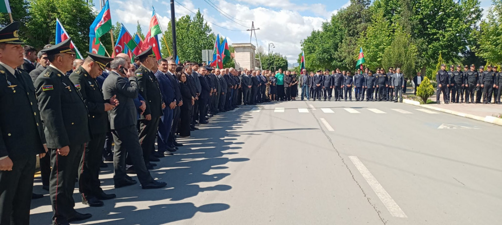 Birinci Qarabağ müharibəsinin şəhidi Şərur şəhərində dəfn olunub<font color=red> - FOTOLAR</font>