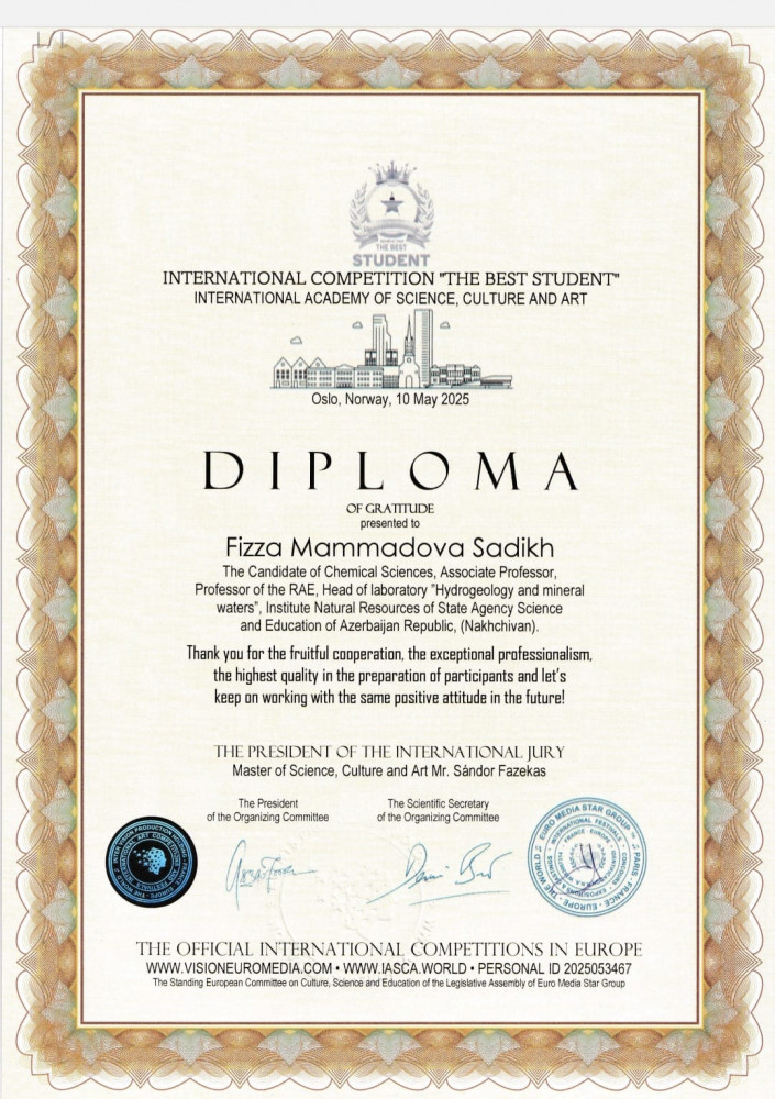 NDU-nun tələbələri Norveçdə beynəlxalq uğur qazanıb<font color=red> - FOTOLAR</font>