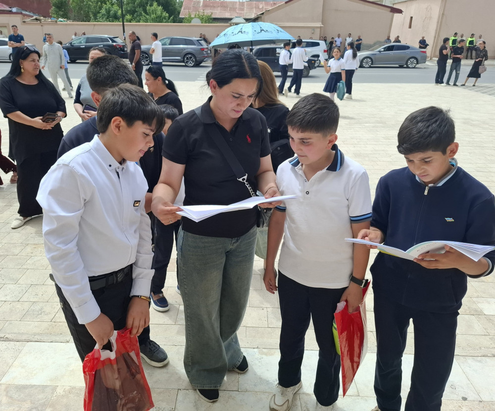 Naxçıvanda növbəti monitorinq VI sinif şagirdləri üçün keçirilib  <font color=red> - FOTOLAR</font>