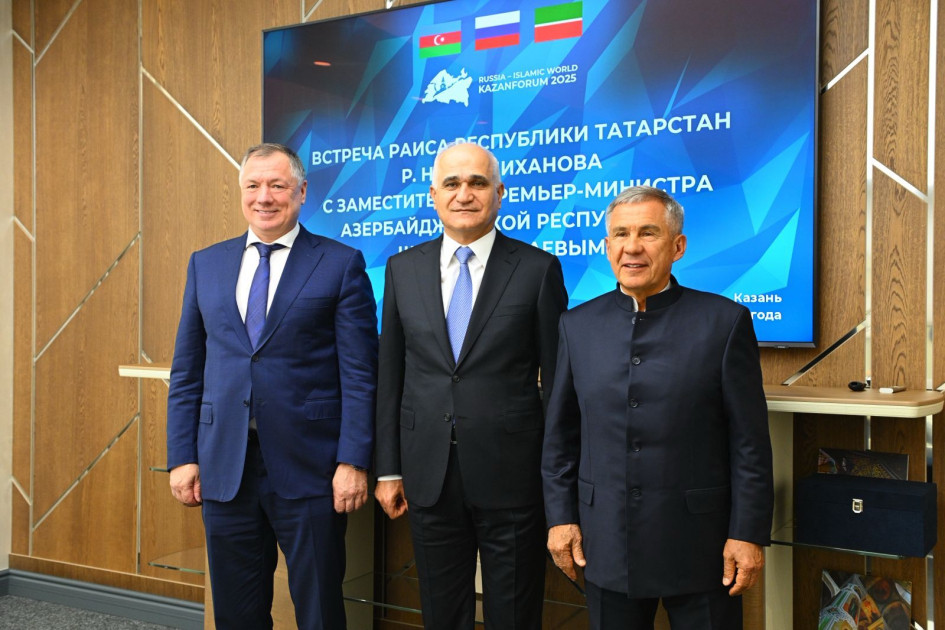 Azərbaycan nümayəndə heyəti “Rusiya-İslam dünyası: Kazan Forum-2025” Beynəlxalq İqtisadi Forumunda iştirak edib<font color=red> - FOTOLAR</font>