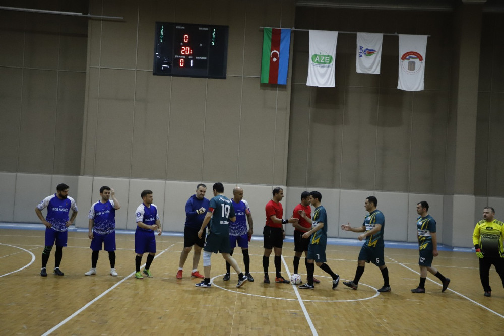 Futzal turnirində növbəti oyunlar keçirilib<font color=red> - FOTOLAR</font>