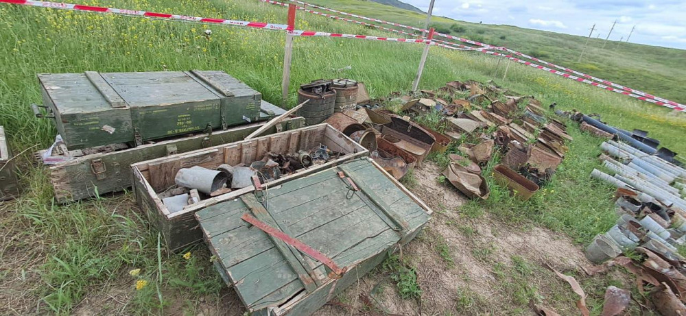 FHN nümayəndəsi: Ağdamda 37 min 154 hektar ərazi minalardan təmizlənib<font color=red> - FOTOLAR</font>